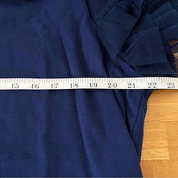 JASON WU Ruffle Sleeve Tee - Picture 7 of 11